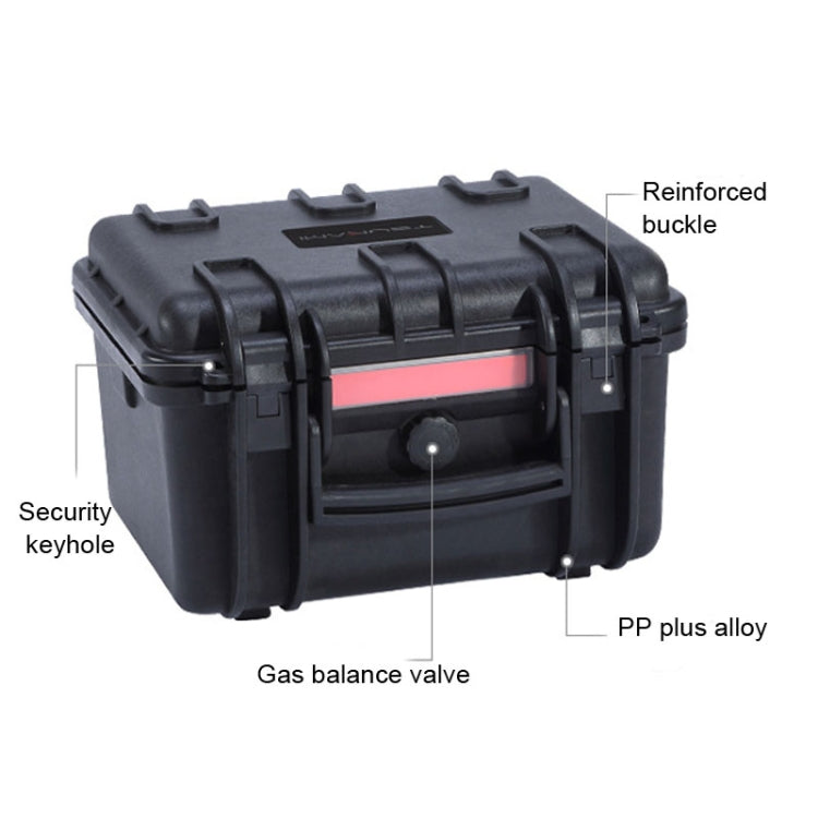 TSUNAMI Multifunctional Instrument Box Safety Protection Box Waterproof Plastic Hardware Tool Box, Size:27x20x12cm - Storage Bags & Boxes by PMC TechLife | Online Shopping South Africa | PMC TechLife