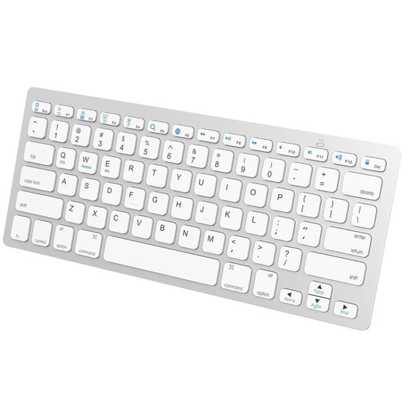 X5 Ultra-Thin Mini Wireless Keyboard + Wireless Mouse Set, Support Win / Android / IOS System(Silver)