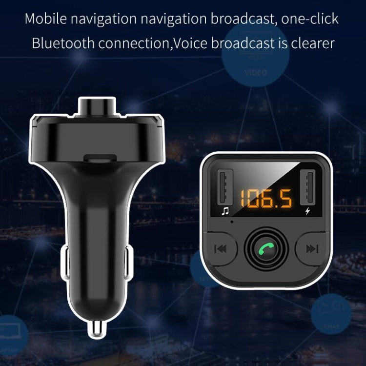 BT36B Car Bluetooth MP3 Music Player Car FM Transmitter Phone Hands-Free(Black Standard) - free shipping - PMC Jewellery - Order now!