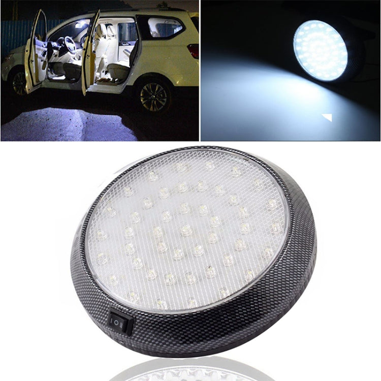 12V 46 LED Roof Light Camper Van Caravan Motor Home Boat White Light with ON / OFF Switch - Dome Lights by PMC TechLife | Online Shopping South Africa | PMC TechLife
