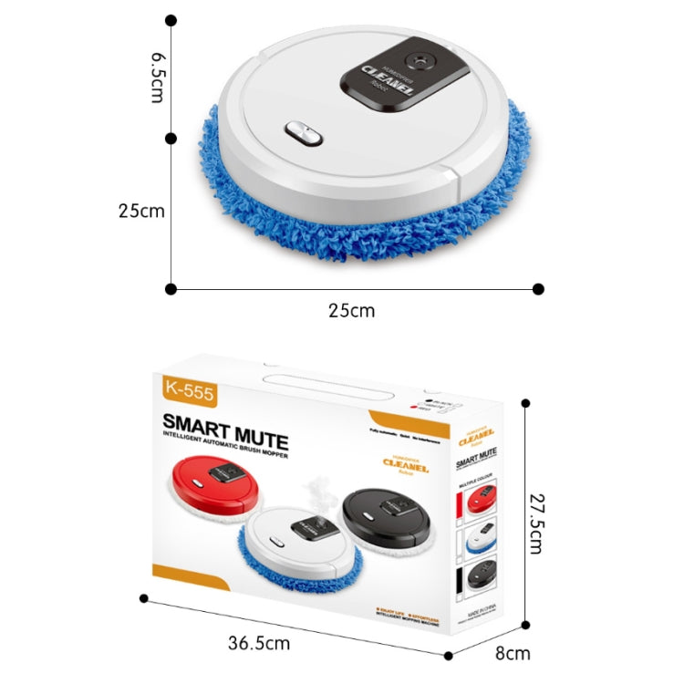 KeLeDi Household Multifunctional Mopping Robot Intelligent Humidifier Automatic Atomizing Aroma Diffuser(White) - free shipping - PMC Jewellery - Order now!