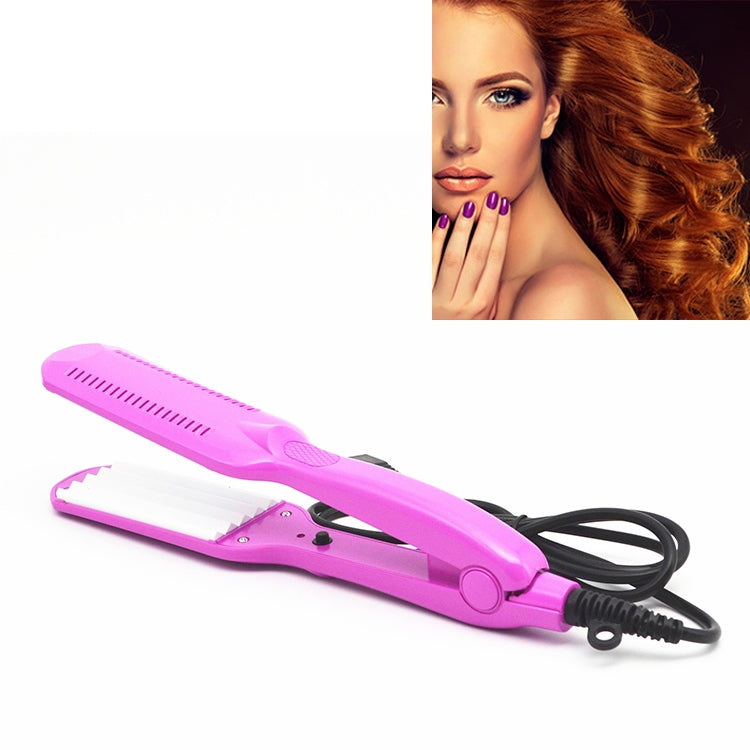 220V Professional Ceramic Corrugated Curling Iron(Rose red) - free shipping - PMC TechLife - Order now!