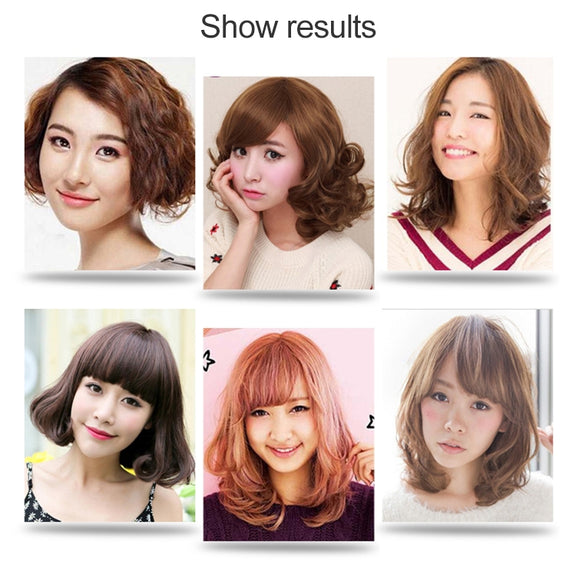 Nano Titanium Hair Curler with LED Digital Temperature Display, Size: 19mm, US Plug