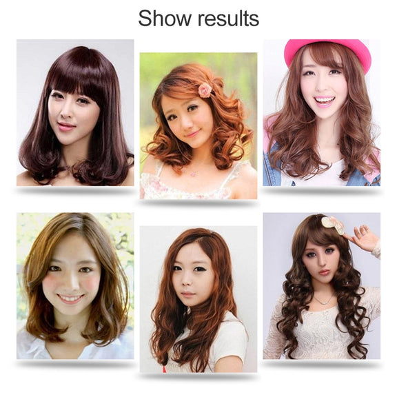 Nano Titanium Hair Curler with LED Digital Temperature Display, Size: 25mm, US Plug
