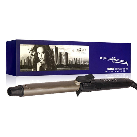 Nano Titanium Hair Curler with LED Digital Temperature Display, Size: 32mm, US Plug