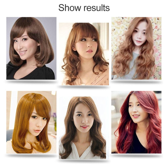 Nano Titanium Hair Curler with LED Digital Temperature Display, Size: 32mm, US Plug