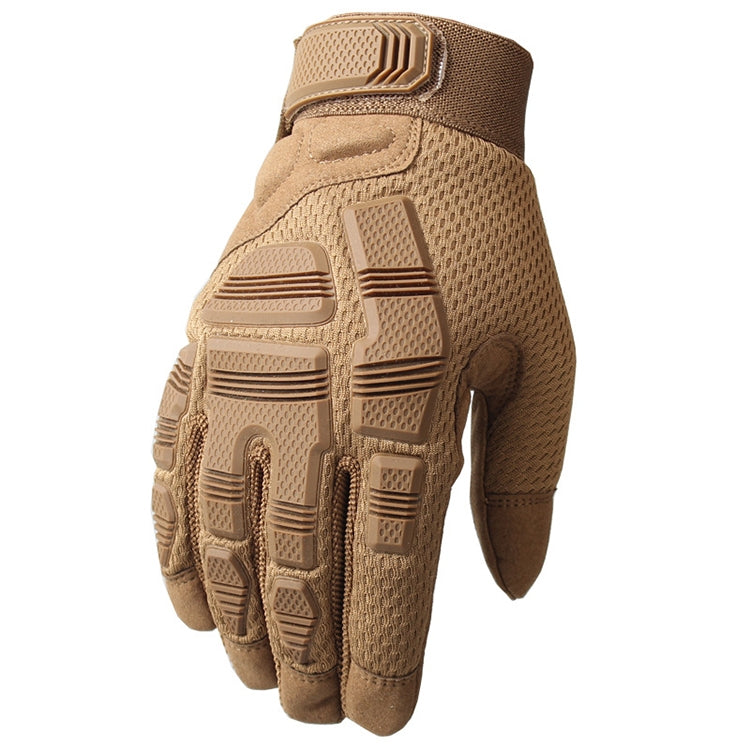 B33 Outdoor Mountaineering Riding Anti-Skid Protective Motorcycle Gloves, Size: L(Brown) - Full Finger Gloves by PMC TechLife | Online Shopping South Africa | PMC TechLife | Buy Now Pay Later Mobicred