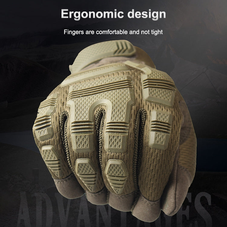 B33 Outdoor Mountaineering Riding Anti-Skid Protective Motorcycle Gloves, Size: L(Army Green) - free shipping - PMC TechLife - Order now!