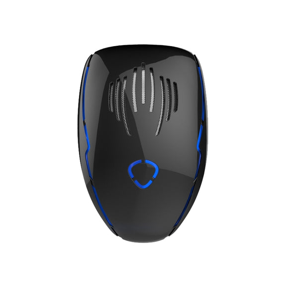 DC-9015 Household Energy-saving Multi-function Variable Frequency Ultrasonic Electronic Mouse and Mosquito Repellent, Style:US Plug(Black)