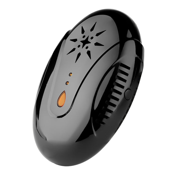 DC-9007 Ultrasonic Mosquito Repellent Portable Insect Repellent, Style:UK Plug(Black)