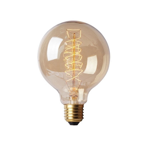 E27 40W Retro Edison Light Bulb Filament Vintage Ampoule Incandescent Bulb, AC 220V(G80 Spirai) - LED Blubs & Tubes by PMC TechLife | Online Shopping South Africa | PMC TechLife