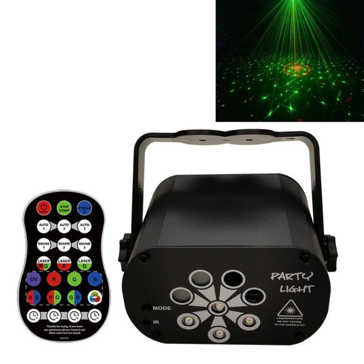 R90 8W UV Mini Laser Light Sound Control Induction Stage Atmosphere Light Bar KTV Laser Light, Specification: USB Plug-in - Stage Lighting by PMc TechLife | Online Shopping South Africa | PMc TechLife | Buy Now Pay Later Mobicred