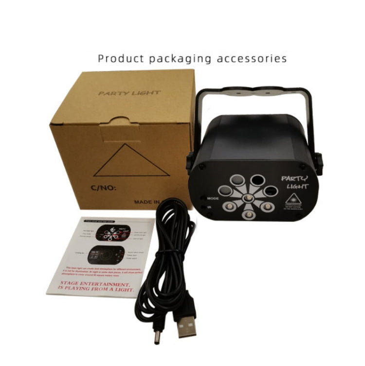 R90 8W UV Mini Laser Light Sound Control Induction Stage Atmosphere Light Bar KTV Laser Light, Specification: USB Plug-in - Stage Lighting by PMc TechLife | Online Shopping South Africa | PMc TechLife | Buy Now Pay Later Mobicred
