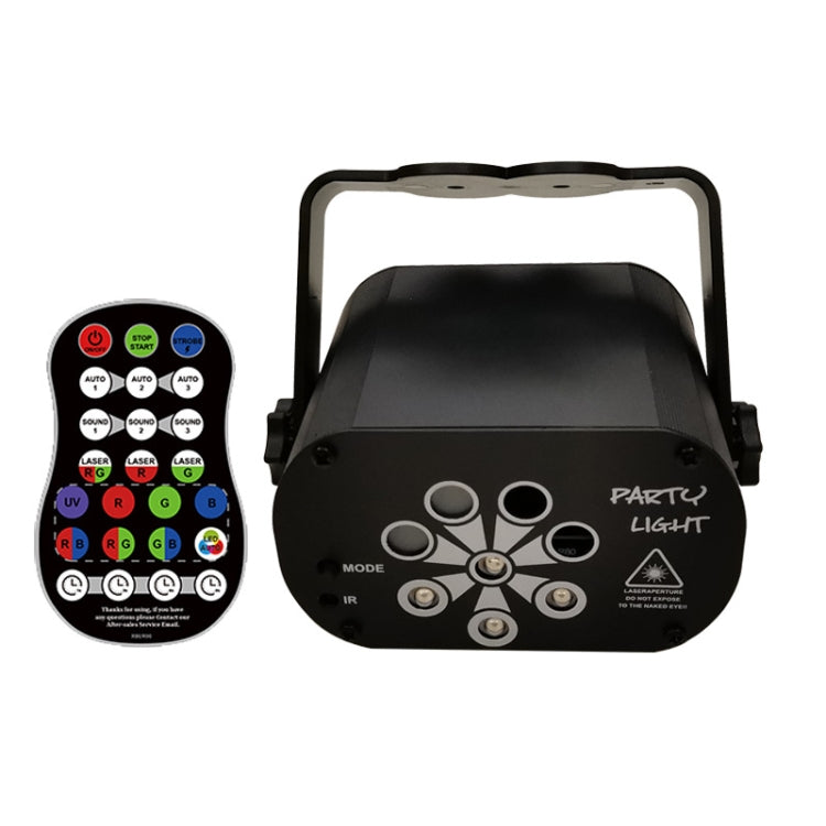 R90 8W UV Mini Laser Light Sound Control Induction Stage Atmosphere Light Bar KTV Laser Light, Specification: Built-in Battery Charging - Stage Lighting by PMc TechLife | Online Shopping South Africa | PMc TechLife | Buy Now Pay Later Mobicred
