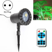 30W Remote Control Outdoor Water-resistant Laser Light Garden Decoration Lawn Lamp , Green Light + Red Light(UK Plug)