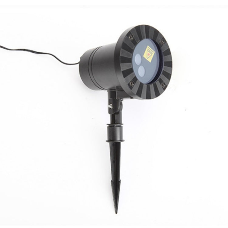 30W Remote Control Outdoor Water-resistant Laser Light Garden Decoration Lawn Lamp , Green Light + Red Light(UK Plug)