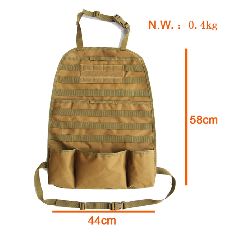 Car Seat Back Storage Hanging Bag(Black) - Seat Accessories by PMC Jewellery | Online Shopping South Africa | PMC Jewellery | Buy Now Pay Later Mobicred