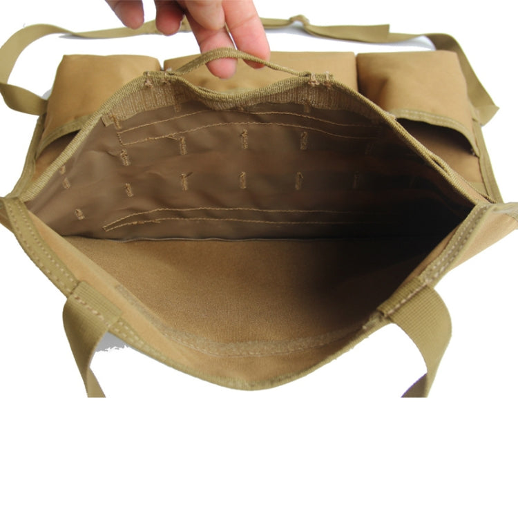 Car Seat Back Storage Hanging Bag(Sand Color) - Seat Accessories by PMC Jewellery | Online Shopping South Africa | PMC Jewellery | Buy Now Pay Later Mobicred
