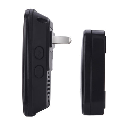 CACAZI A10 300m Long Range No Battery Waterproof LED Light Smart Wireless Doorbell, EU Plug - free shipping - PMC Jewellery - Order now!