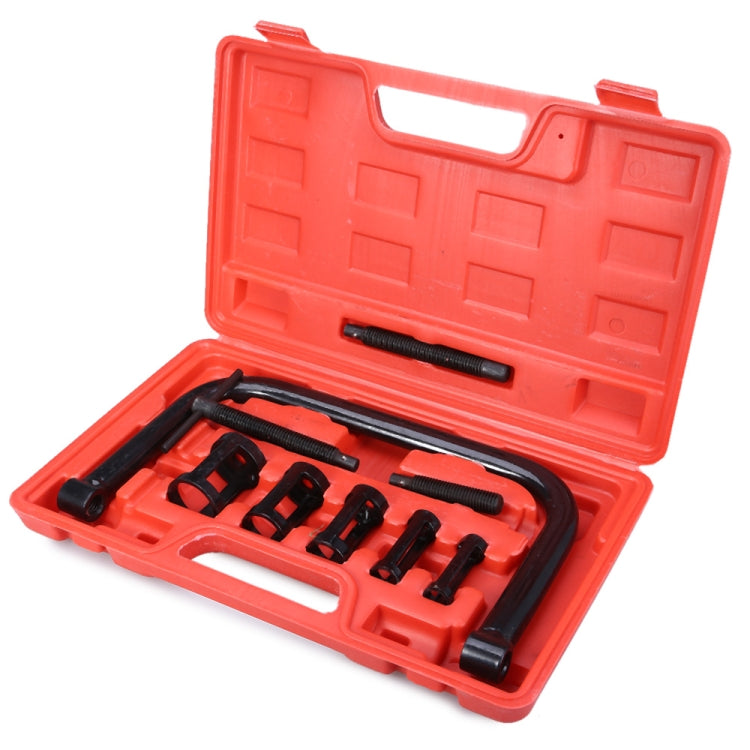 9 In 1 Valve Clamps Spring Compressor Automotive Tool Set Repair for Car Motorcycle - Hand Tool Sets by PMC TechLife | Online Shopping South Africa | PMC TechLife | Buy Now Pay Later Mobicred