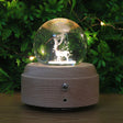 Girl Bedside Lamp Crystal Ball Wooden Base Music Box Charging Glow Rotating Night Light, Random Music(Deer) - Novelty Lighting by PMC TechLife | Online Shopping South Africa | PMC TechLife | Buy Now Pay Later Mobicred
