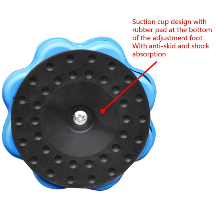 4 PCS / Set Furniture Home Appliance Washing Machine Rubber Foot Mat Moisture-Proof Shock Absorption Heightened Foot Mat Base Blue, Style:Adjustable Height About 8-9.5cm - Mats by PMC TechLife | Online Shopping South Africa | PMC TechLife