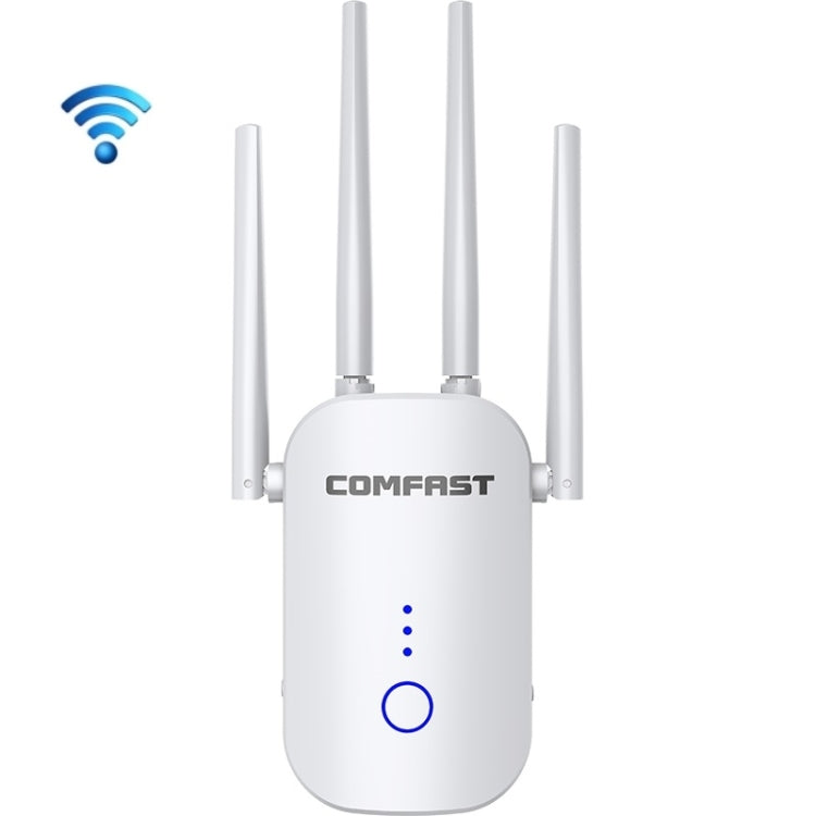 COMFAST CF-WR758AC Dual Frequency 1200Mbps Wireless Repeater 5.8G WIFI Signal Amplifier, CN Plug - free shipping - PMC Jewellery - Order now!