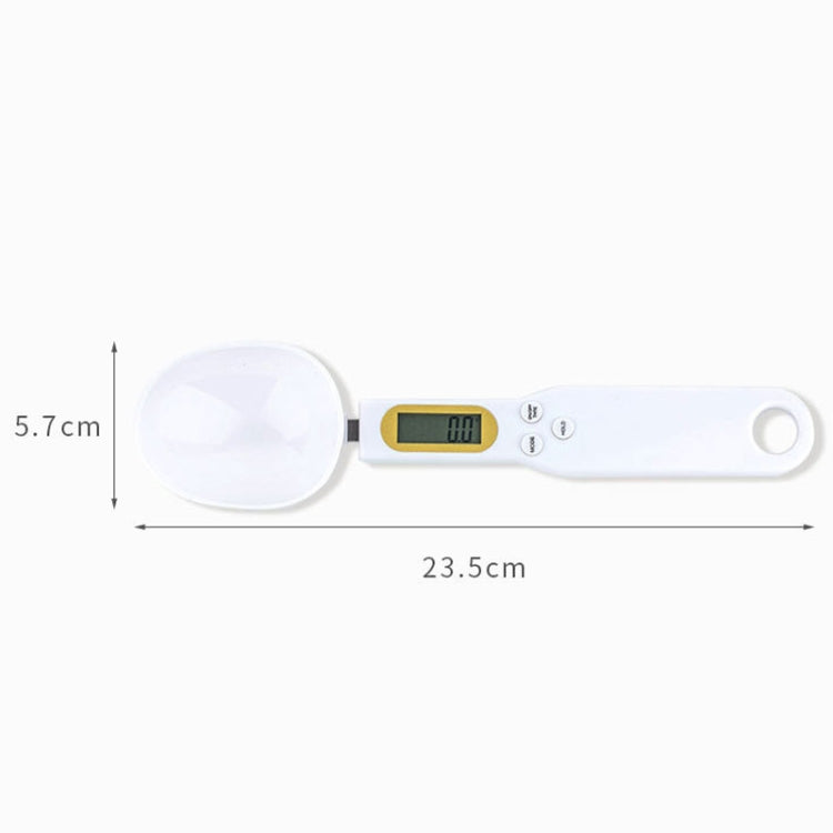 ABS Electronic Measuring Spoon Spoon Weighing Measuring Tool, Specification: 500g/0.1g, Colour: Black - Kitchen Scales by PMC Jewellery | Online Shopping South Africa | PMC Jewellery | Buy Now Pay Later Mobicred