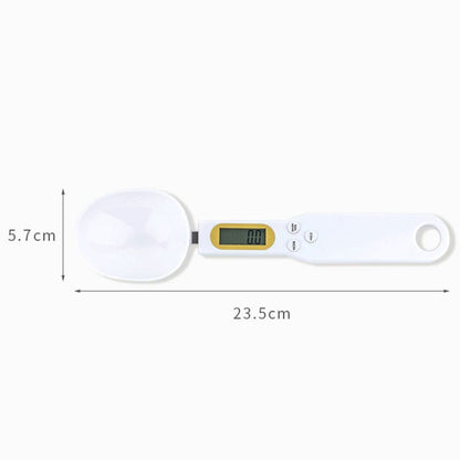 ABS Electronic Measuring Spoon Spoon Weighing Measuring Tool, Specification: 500g/0.1g, Colour: Black - Kitchen Scales by PMC Jewellery | Online Shopping South Africa | PMC Jewellery | Buy Now Pay Later Mobicred