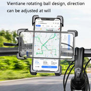 Electric Car Rearview Mirror Mobile Phone Bracket Bicycle Mobile Phone Bracket Motorcycle Handle Mobile Phone Bracket Riding Bracket, Colour: Motorcycle Rearview Mirror