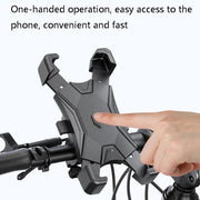 Electric Car Rearview Mirror Mobile Phone Bracket Bicycle Mobile Phone Bracket Motorcycle Handle Mobile Phone Bracket Riding Bracket, Colour: Motorcycle Rearview Mirror