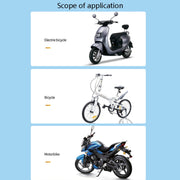 Electric Car Rearview Mirror Mobile Phone Bracket Bicycle Mobile Phone Bracket Motorcycle Handle Mobile Phone Bracket Riding Bracket, Colour: Motorcycle Rearview Mirror