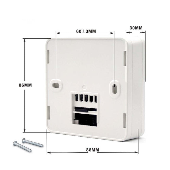 HY02B05-2BW  Programmable Wall-Hung Boiler Thermostat Temperature Controller