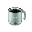 Multi-Function Electric-Cooker Mini Dormitory Student Cooking Rice Stir Frying Non-Stick Pot, 110V US Plug, Colour: Green Manual Single Pot(1.7L) - free shipping - PMC TechLife - Order now!
