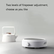 Mini Small Electrical Ceramic Stove Tea Cooker Induction Cooker, CN Plug(Black)