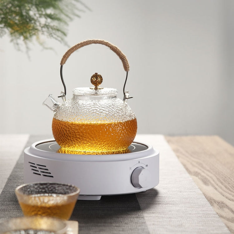 Mini Small Electrical Ceramic Stove Tea Cooker Induction Cooker, CN Plug(White)
