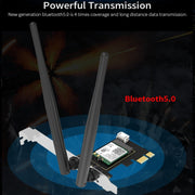 CF-AX200 SE 3000Mbps PCI-E Dual Band Frequency Bluetooth Wireless Network Card