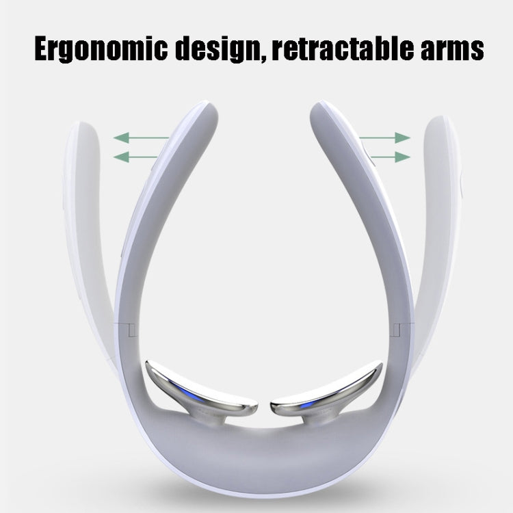 JKP LG-A3 Cervical Vertebra Massager Mini Folding  Meridian Neck Protection Physiotherapy, Size: 159x129x61.5 mm(Gray)