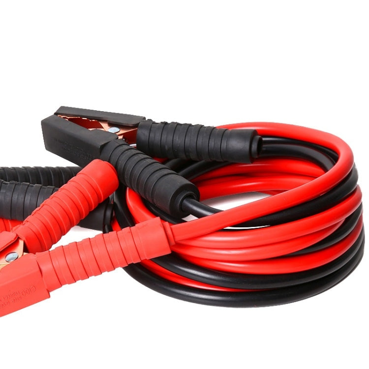 1000A  Insulated Car Battery Cord Alligator Clip Pure Copper Battery Clip Car Ignition Wire - Booster Cable & Clip by PMC TechLife | Online Shopping South Africa | PMC TechLife | Buy Now Pay Later Mobicred