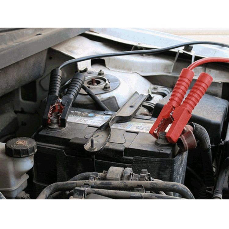 1000A  Insulated Car Battery Cord Alligator Clip Pure Copper Battery Clip Car Ignition Wire - Booster Cable & Clip by PMC TechLife | Online Shopping South Africa | PMC TechLife | Buy Now Pay Later Mobicred