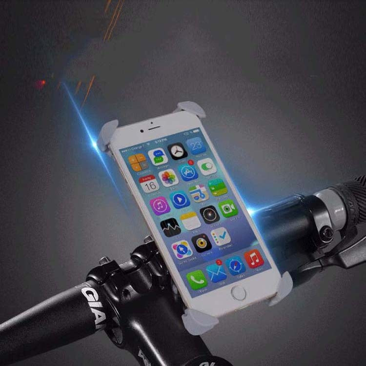 Motorcycle Bicycle Phone Holder Outdoor Riding Equipment Suitable For 4.7-8 Inch Mobile Phone/Tablet(Black) - Holders by PMC TechLife | Online Shopping South Africa | PMC TechLife | Buy Now Pay Later Mobicred