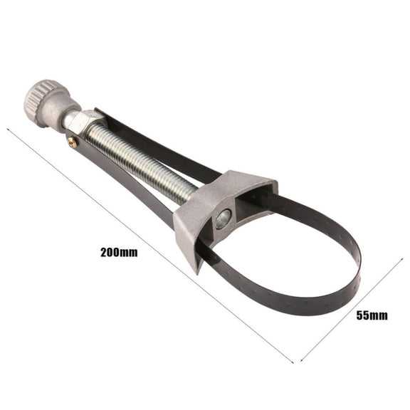 Car Auto Oil Filter Removal Tool Strap Wrench Diameter Adjustable 60mm To 120mm