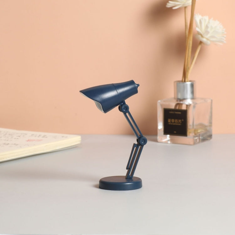 3 PCS Mini LED Desk Lamp Folding Portable Night Light Magnetic Eye Protection Desk Lamp(LD01-Blue) - Desk Lamps by PMc TechLife | Online Shopping South Africa | PMc TechLife | Buy Now Pay Later Mobicred