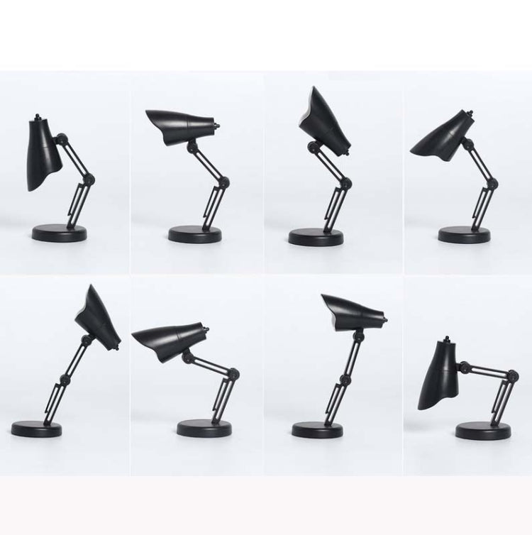 3 PCS Mini LED Desk Lamp Folding Portable Night Light Magnetic Eye Protection Desk Lamp(LD01-Blue)