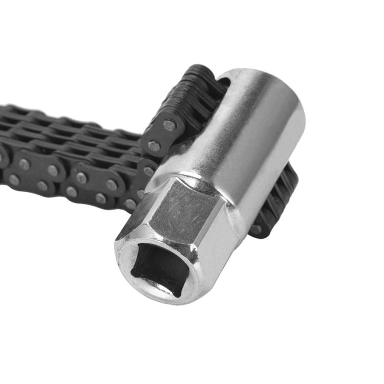 Oil Filter Chain Wrench Spanner Remover Adjustable Auto Repair Tool (44 Sections) - Hand Tool Sets by PMC TechLife | Online Shopping South Africa | PMC TechLife | Buy Now Pay Later Mobicred