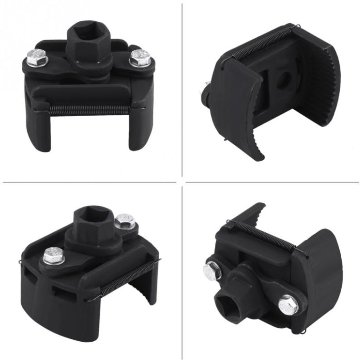 60mm-80mm Universal Cast Steel Adjustable 2 Jaw Oil Filter Wrench Fuel Remover Removal Tool Two-claw Cast Steel Filter Wrenches - Hand Tool Sets by PMC TechLife | Online Shopping South Africa | PMC TechLife | Buy Now Pay Later Mobicred
