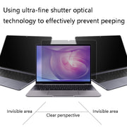 Laptop Anti-Peep Film Anti-Peeping Matte Reflective Screen Protective Film For Huawei MateBook X Pro 13.9 (Full Glue)