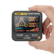 ANENG AC11 Multifunctional Digital Display Socket Tester Electrical Ground Wire Tester(US Plug)