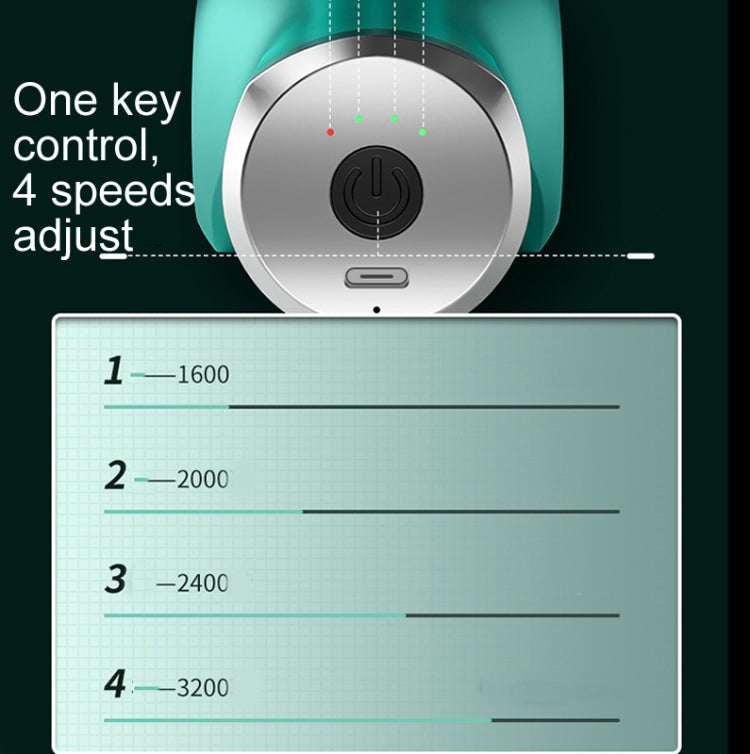 Fascia Gun Pocket Electric Shock Gun  Muscle Massage Gun, Specification: Folding  (Red) - free shipping - PMC TechLife - Order now!