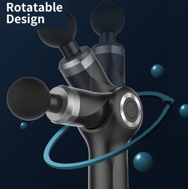 Fascia Gun Pocket Electric Shock Gun  Muscle Massage Gun, Specification: Folding (Blue) - free shipping - PMC TechLife - Order now!